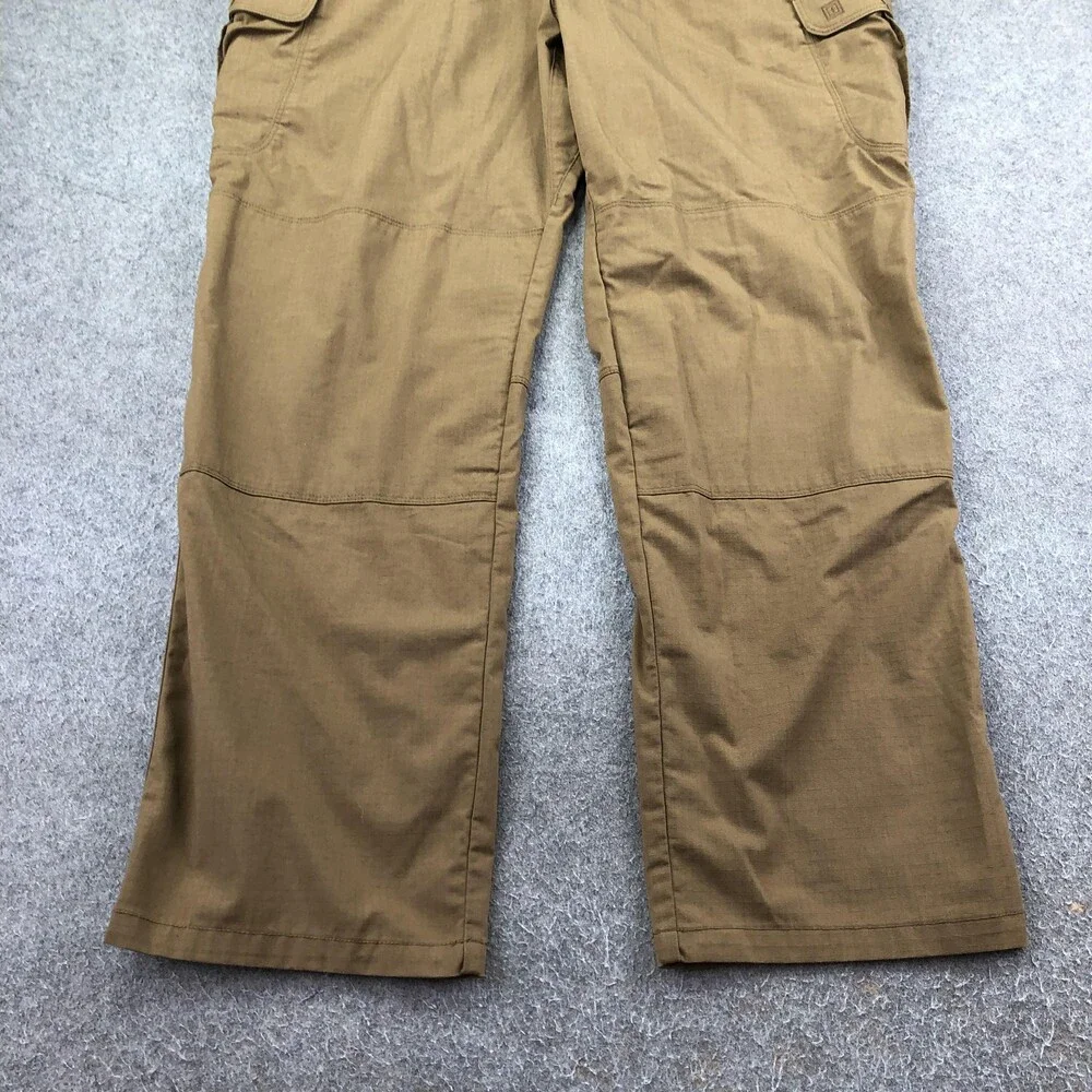 5.11 Tactical Pants Mens 42x32 Brown Cargo Regular Straight Workwear Utility